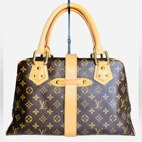 121 Preloved Louis Vuitton LV Monogram Manhattan GM ($$ Marked Down 2/11/25) - Picture 6 of 14